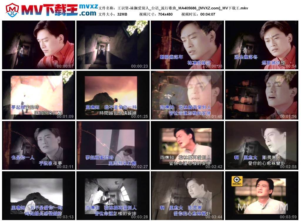 王识贤-袜搁爱别人_台语_流行歌曲_MA405686